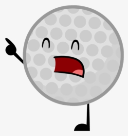 Golf Ball - Bfdi Pictures Golf Ball, HD Png Download, Transparent PNG