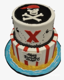 Pirate Cake - Birthday Cake, HD Png Download, Transparent PNG