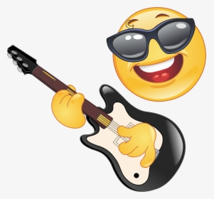 Guitar Player Emoji 25 Decal - Rockstar Clipart, HD Png Download, Transparent PNG