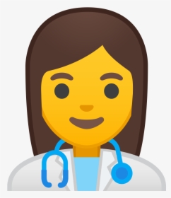 Healthcare Clipart Female Social Worker - Transparent Background Family Emoji, HD Png Download, Transparent PNG