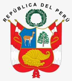 Coat Of Arms For The Republic Of Peru - Coat Of Arms Peru, HD Png Download, Transparent PNG