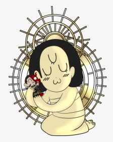 Her Aureola Because I Sacrificed A Hour To Make This - Cartoon, HD Png Download, Transparent PNG