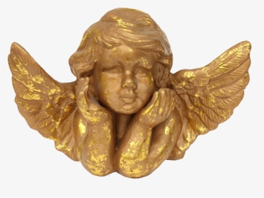 Baby Angel Png Image Background - Gold Angel Png, Transparent Png, Transparent PNG