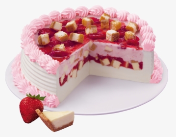 Fresa Cheesecake Blizzard® Cake - Dairy Queen 8 Cake, HD Png Download, Transparent PNG