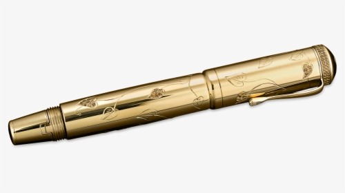 Montblanc Autumn Fountain Pen, Four Seasons Collection - Brass, HD Png Download, Transparent PNG