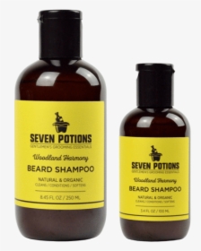 Seven Potions Beard Shampoos Woodland Harmony 2 Sizes - Luxury Shampoo In The British, HD Png Download, Transparent PNG