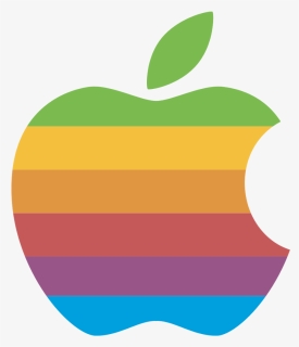 Apple Logo Vector - Apple Six Colors Logo, HD Png Download, Transparent PNG