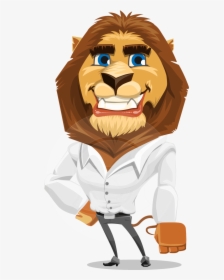 Character Animation Adobe Lion, HD Png Download, Transparent PNG