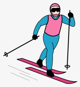 Skiing Png Photo - Clip Art Skiing, Transparent Png, Transparent PNG