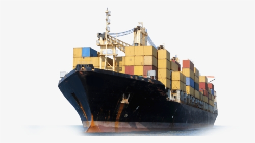 Transparent Cargo Boat Clipart - Cargo Ship Png, Png Download, Transparent PNG