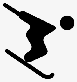 Alpine Skiing - Skier Turns, HD Png Download, Transparent PNG