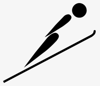 Olympic Ski Jumping Clipart, HD Png Download, Transparent PNG