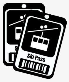 Graphics And More Tram Mountain Skiing Sport Sign Wall - Ski Pass Icon Png, Transparent Png, Transparent PNG