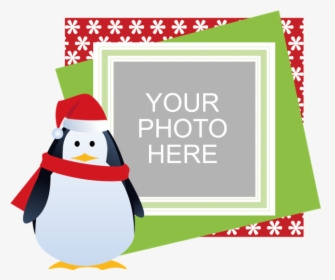 Personalized Christmas Banner - Penguin Christmas Clip Art, HD Png Download, Transparent PNG