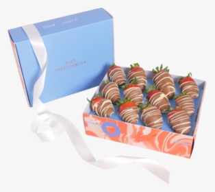 Chocolate Coated Strawberries Box, HD Png Download, Transparent PNG