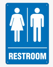 Restroom Sign, HD Png Download, Transparent PNG