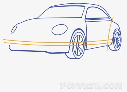 Transparent Car Drawing Clipart - Car Drawing Images Download, HD Png Download, Transparent PNG