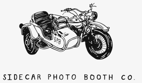 Drawing Motorcycle Car - Draw A Sidecar, HD Png Download, Transparent PNG