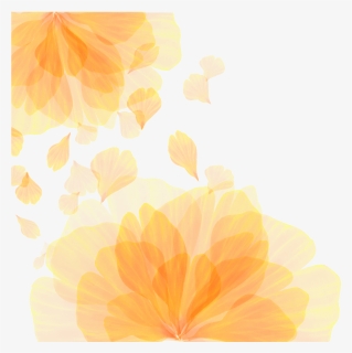 Flower Computer Pattern Wallpaper Texture Vector Orange - Illustration, HD Png Download, Transparent PNG