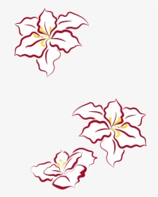 Designed For Christmas Decoration With Leaf Flowers, HD Png Download, Transparent PNG