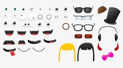 Similar Images For Printable Monster Eyes And Mouth - Printable Eyes Ears Nose And Mouth, HD Png Download, Transparent PNG