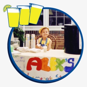 Alex At Her Lemonade Stand - Alex From Alex's Lemonade Stand, HD Png Download, Transparent PNG