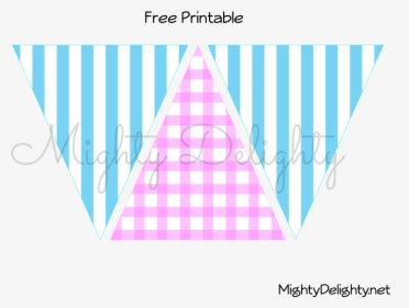 Lemonade Stand Bunting Water Mark Image - Triangle, HD Png Download, Transparent PNG