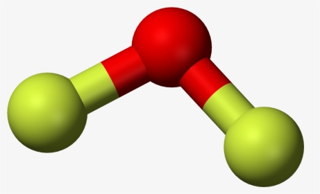 Oxygen Difluoride 3d Balls - Hypofluorous Acid, HD Png Download, Transparent PNG