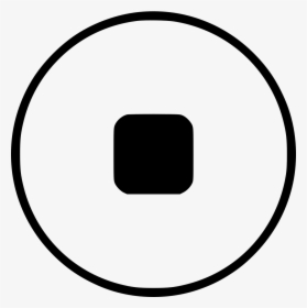 Stop Button - Icon, HD Png Download, Transparent PNG