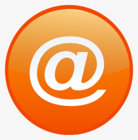 Free Download Of Email Png Icon - Email Sign Orange, Transparent Png, Transparent PNG