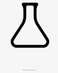 Erlenmeyer Flask Coloring Page, HD Png Download, Transparent PNG