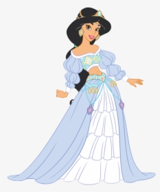 Jasmine Disney Dress Blue, HD Png Download, Transparent PNG