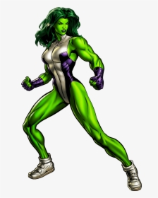 She Hulk By Alexiscabo - She Hulk Png, Transparent Png, Transparent PNG