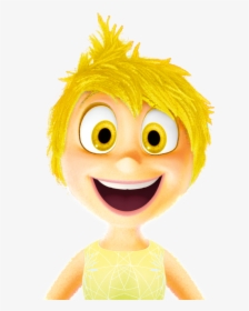 Banner Black And White Anger Clipart Character Pixar - Transparent Inside Out Joy Png, Png Download, Transparent PNG