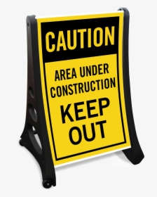 Under Construction Sign Png - Sign, Transparent Png, Transparent PNG