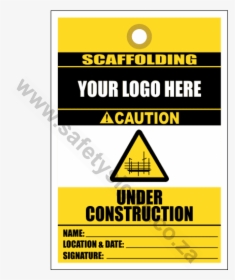 Transparent Under Construction Sign Png - Caution, Png Download, Transparent PNG