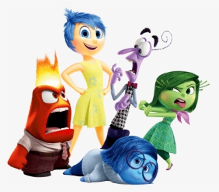 Inside Out Characters Png - Sadness Disgust Inside Out, Transparent Png, Transparent PNG