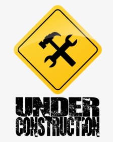 Transparent Construction Sign Png - Under Construction Banner Png, Png Download, Transparent PNG