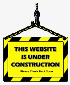 Under Construction Free Clipart - Under Construction Sign Clip Art, HD Png Download, Transparent PNG