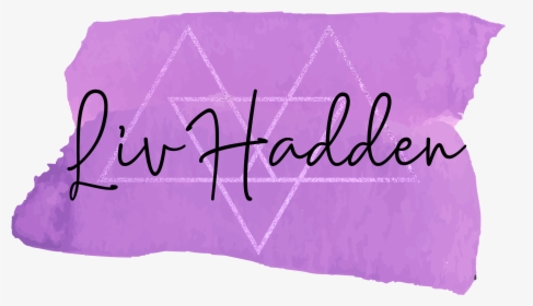 Liv Hadden - Calligraphy, HD Png Download, Transparent PNG