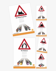 Based In Uk Road Signs This Light Hearted Magazine - 香港 三角 交通 標誌, HD Png Download, Transparent PNG