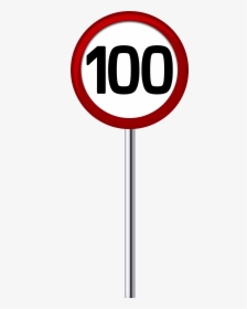 Speed Limit Blank Sign Png Png Stock Image - Traffic Sign Png, Transparent Png, Transparent PNG