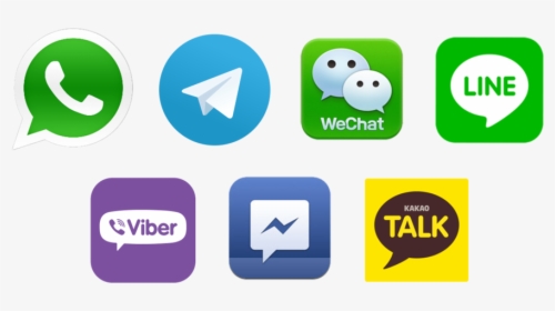 Messenger Logos - Transparent Wechat Logo Png, Png Download, Transparent PNG