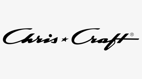 Chris Craft Logo Black And White - Calligraphy, HD Png Download, Transparent PNG
