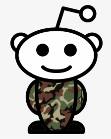 Military Camo Reddit Alien Reddit Alien - Reddit Alien, HD Png Download, Transparent PNG