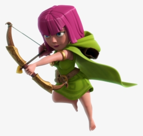 Arquera Clash Of Clans , Png Download - Clash Of Clans Png, Transparent Png, Transparent PNG