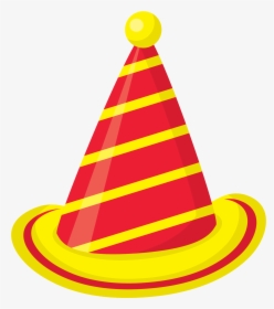 Clip Art Clip Art Birthday Free - Red Birthday Hat Cartoon, HD Png Download, Transparent PNG