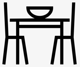 Dining Table I - Dining Table Icon Png, Transparent Png, Transparent PNG