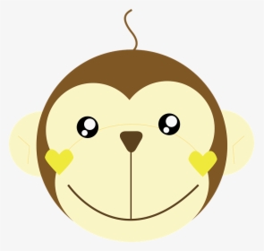 Monkey, Animal, Primates, Cute - Cartoon, HD Png Download, Transparent PNG