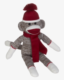 Sock Monkey - Embroider Buddy® - Transparent Monkey Clipart Sock Monkey Png, Png Download, Transparent PNG